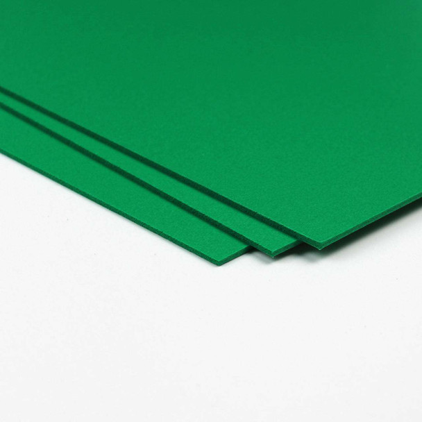 CraftTex Bubbalux Creative Craft Board | Forest Green | Pack of 3 Sheets | Standard Size 215 x 279mm FPBU118GN