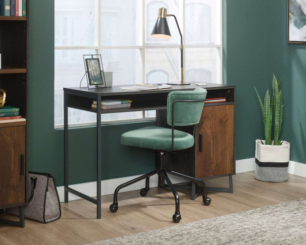 Canyon Lane Home Study Desk Brew Oak Finish with Grand Walnut Accents TEK-UKND-5425304