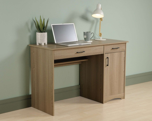 Essentials Home Office Computer Desk Summer Oak 