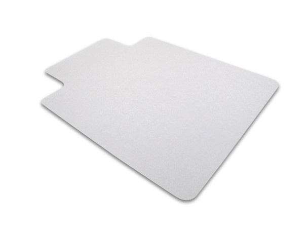 Cleartex Advantagemat Chair Mat for Hard Floors | Clear PVC | Rectangular with Lip | Multiple Sizes 