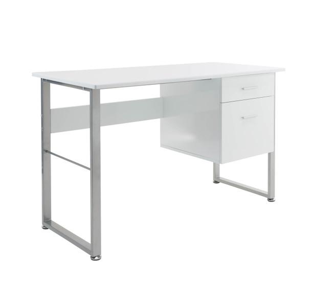 Cabrini Modern Home Office Desk White 