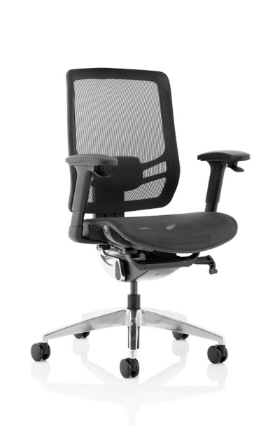 Ergo Click 24 Hour Mesh Ergonomic Office Chair without Headrest Black 