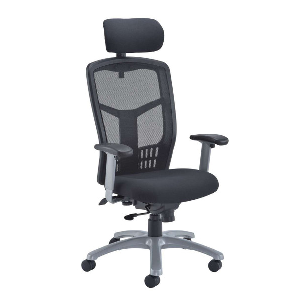 Fonz 24 Hour Heavy Duty Mesh Office Chair Black TCO-CH0730