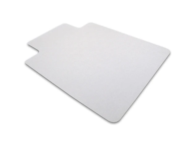 Cleartex Ultimat Chair Mat for Hard Floors | Clear Polycarbonate Floor Protector | Rectangular With Lip | Multiple Sizes LRHF