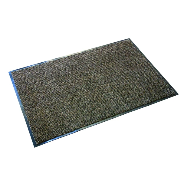 Ultralux Indoor Scraper Door Mat – Anti-Slip Vinyl Backed Dirt Trapper Entrance Mat – Brown – Multiple Sizes ULTBR