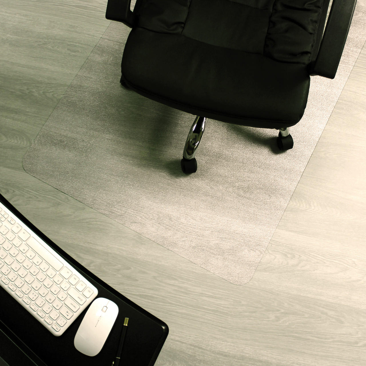 Marvelux Enhanced Polymer Chair Mat for Hard Floors Eco Friendly Durable Rectangular Floor Protector Mat