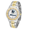 Miami Marlins Men's Watch - MLB Two-Tone Competitor Series