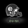 LED DESK CLOCK PITTSBURGH STEELERS