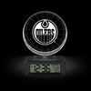 Edmonton Oilers NHL LED 3D Illusion Clock