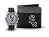 Chicago White Sox Men's Gift Set - MLB Watch and Wallet Combo by Game Time, Officially Licensed