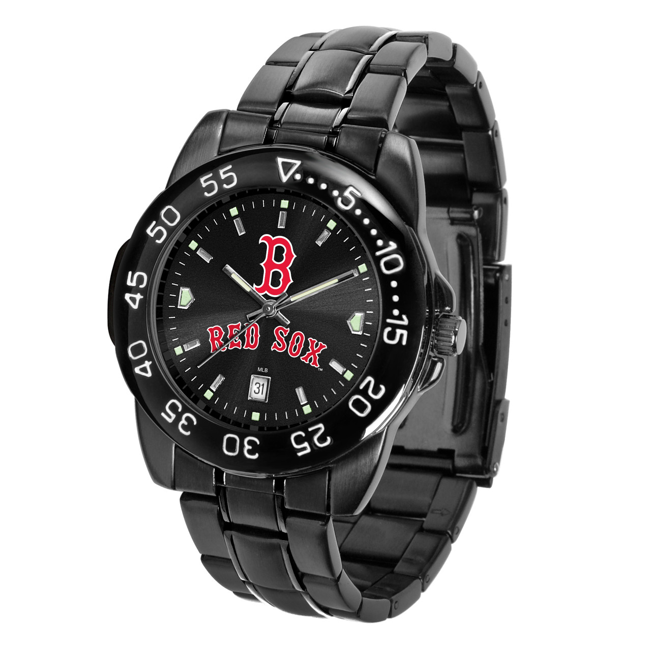 Boston College Shinola Watch, The Runwell 47 mm White Dial | M.LaHart & Co.