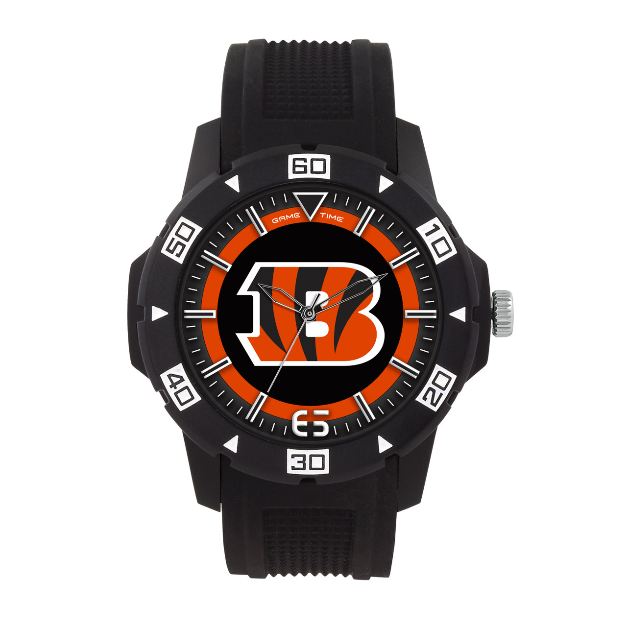 GAME TIME Cincinnati Bengals Custom Name HD Quick Change Watch Band - Game  Time Bands