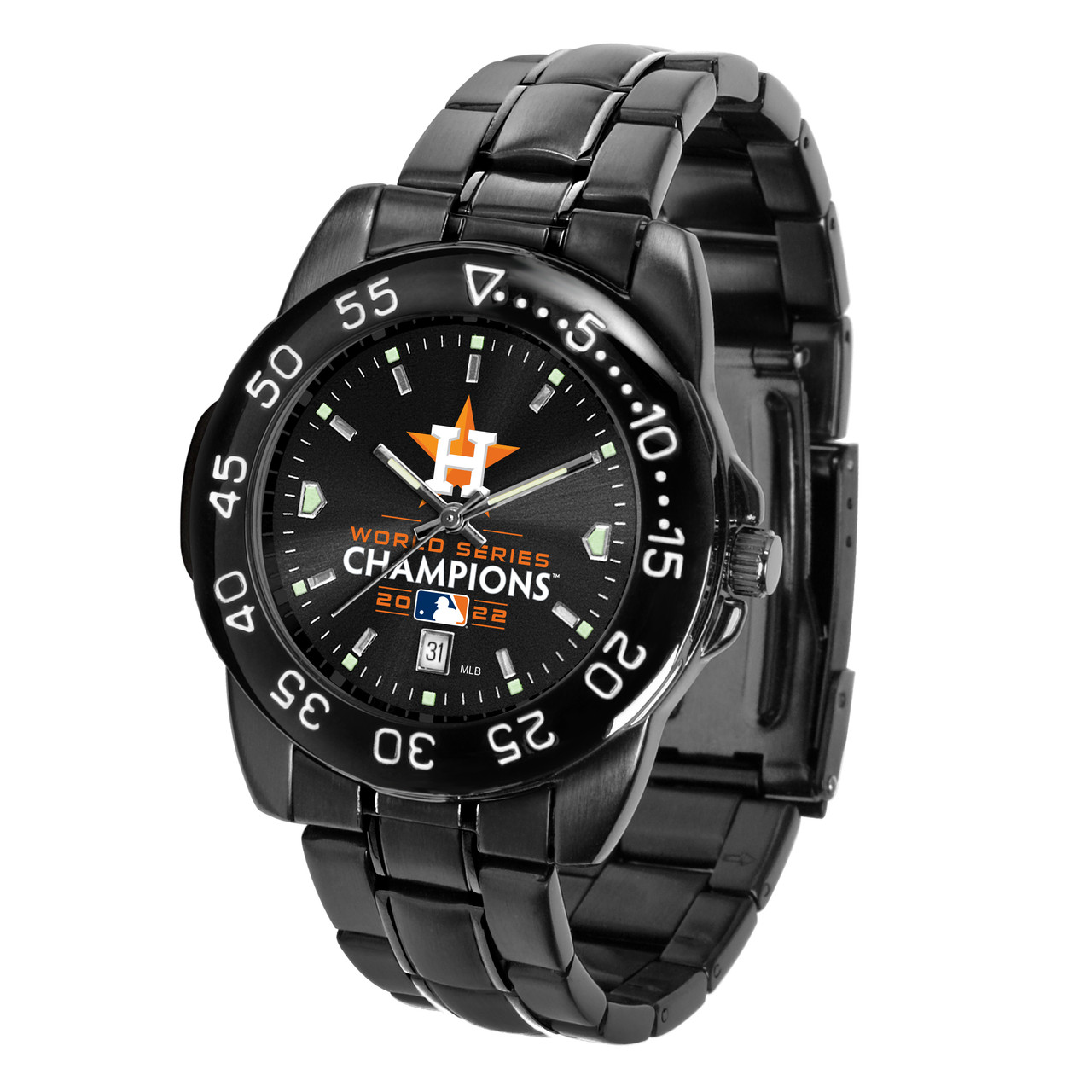 2022 MLB World Series Houston Astros Fantom Mens Watch