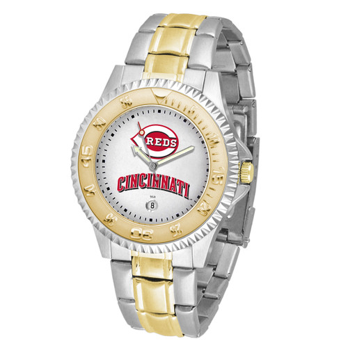 Cincinnati Reds Men's Watch - MLB Two-Tone Competitor Series