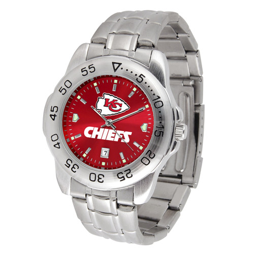 Kansas City Chiefs Men's Watch - NFL Sport Steel Series