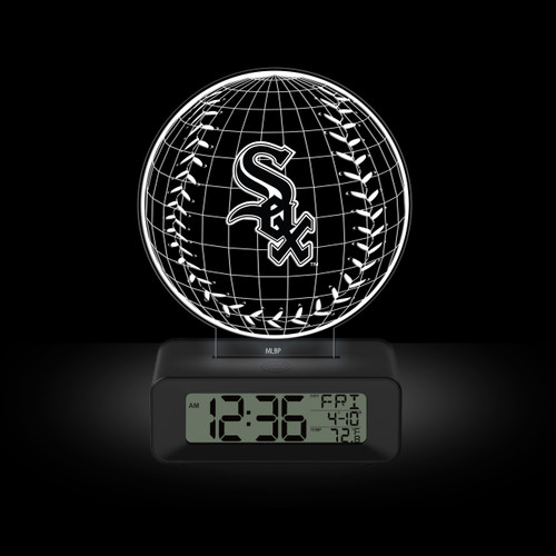 Chicago White Sox MLB LED 3D Illusion Alarm Clock