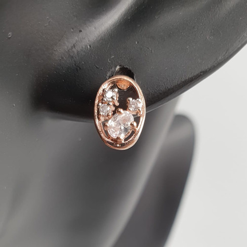 La Vie Stud earrings in Rose Gold