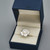 Sterling Silver Freshwater Pearl Blooming Flower Statement Ring In Our Signature Box