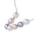 Sterling Silver Freshwater Coloured Pearl Necklace