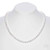Classic Freshwater Pearl Strand Necklace – 7–8mm Pearls with Sterling Silver Clasp Mannequin