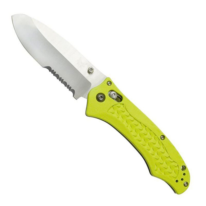 Benchmade Dive Knife Axis Lock Yellow Serrated 111SH20YEL American