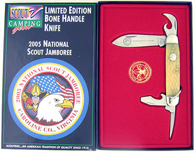 Camillus Boy Scouts of America Four Blade Scout Knife 2005 National Scout Jamboree 28328