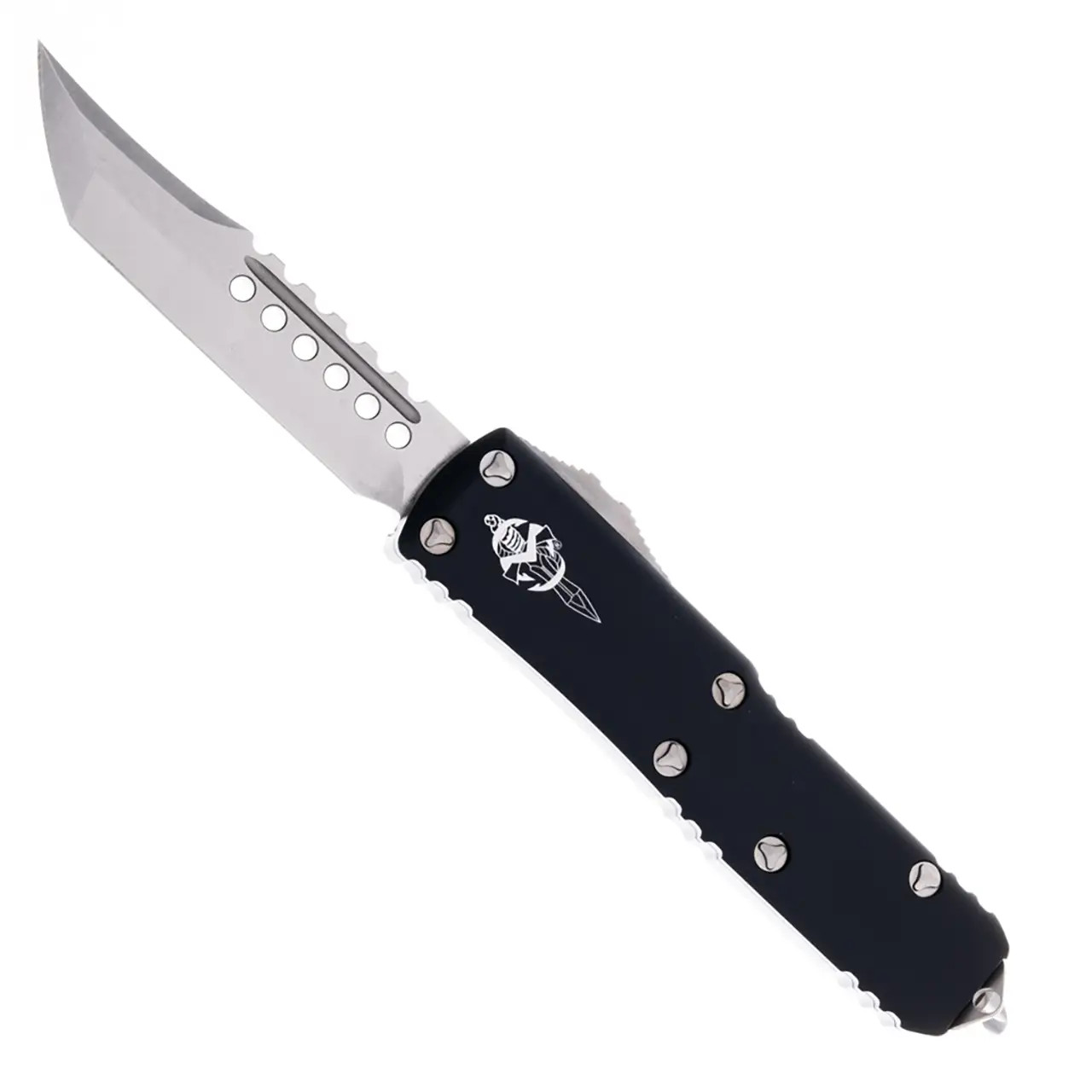 Microtech UTX-85 Hellhound Stonewash Standard Signature Series 719-10S ...