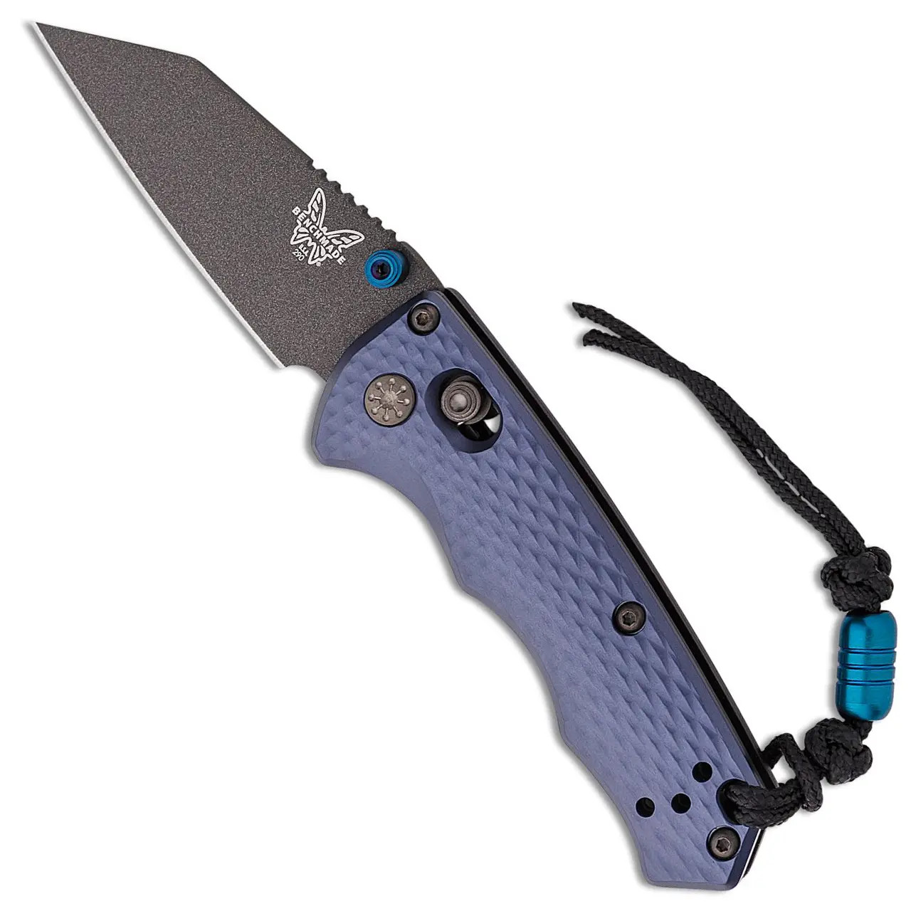 Benchmade Auto Immunity Axis Lock Auto Crater Blue Aluminum Handle