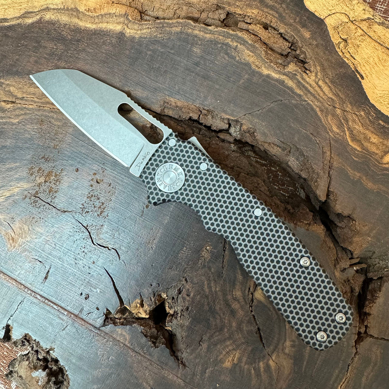 Demko Knives AD20.5 Shark Lock CPM 20CV Clip Point AD205 20CV BLG10 CP