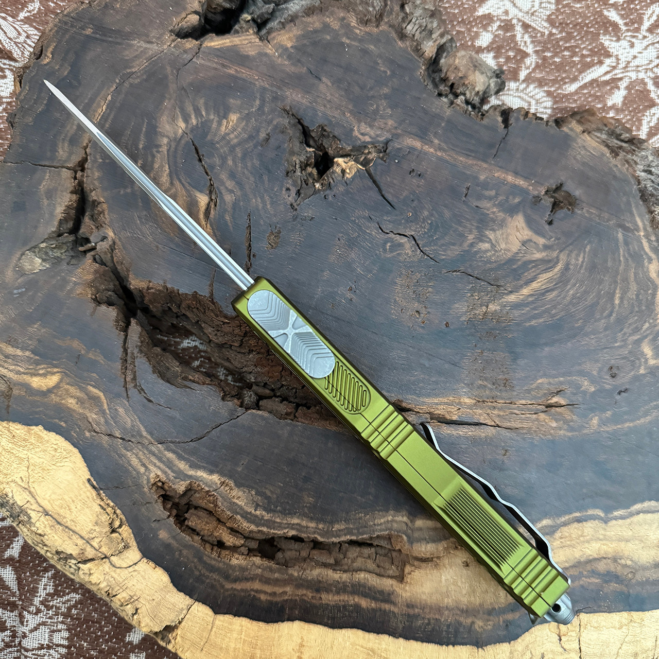 Microtech Scarab II Generation III S/E OD Green Apocalyptic