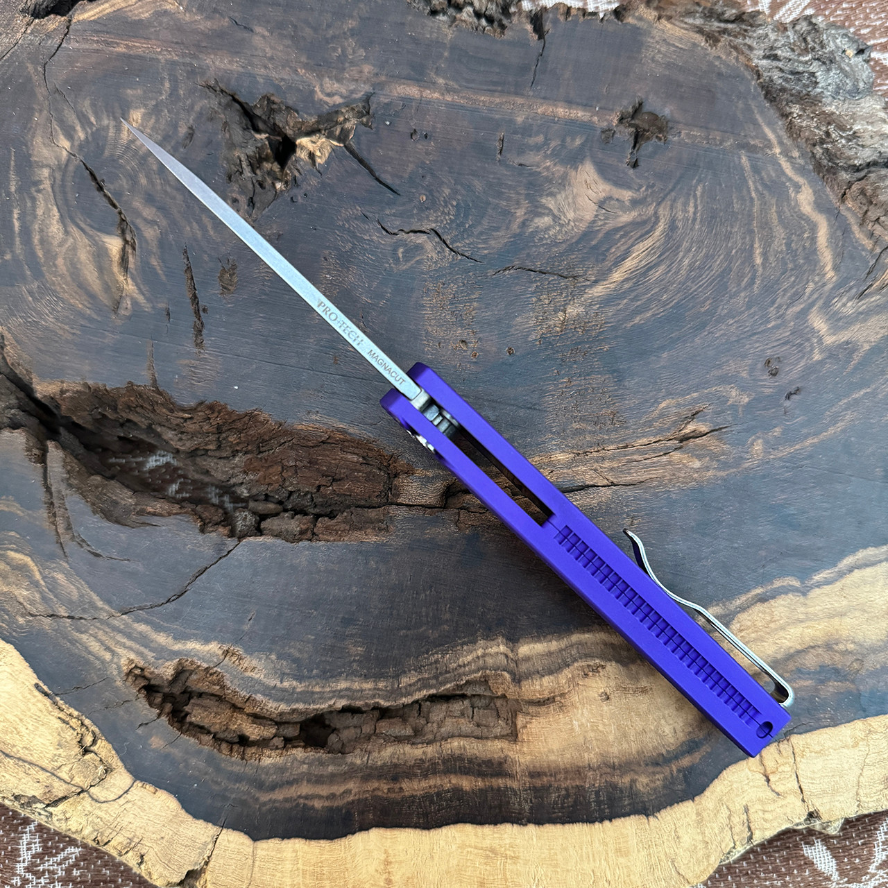 Pro-Tech Malibu Button Lock Flipper Blade Show Texas 2024