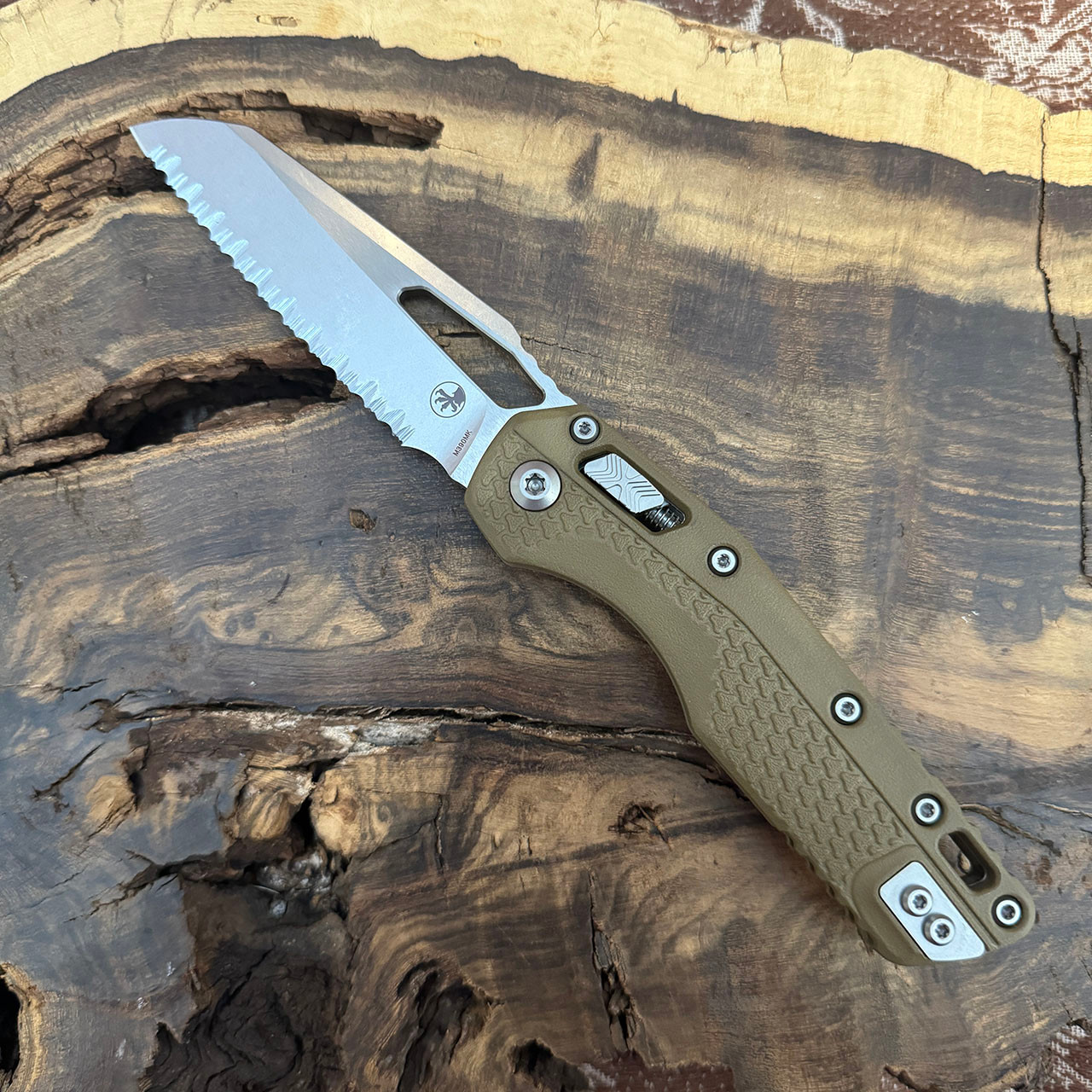 Microtech MSI RAM-LOK S/E Dark Earth Tri-Grip Polymer Apocalyptic