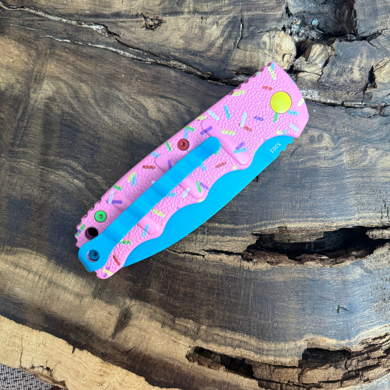 Boker Plus Kalashnikov Dessert Warrior Blue Donut K01KALS72NSOI