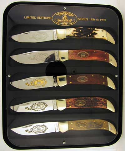 KaBar Grizzly Series 1986 to 1990 Collector's Club 19861990