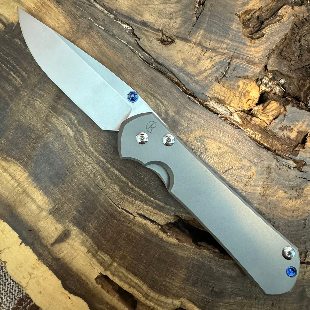 Chris Reeve Large Sebenza 31 Titanium Folder CPM-MagnaCut Drop