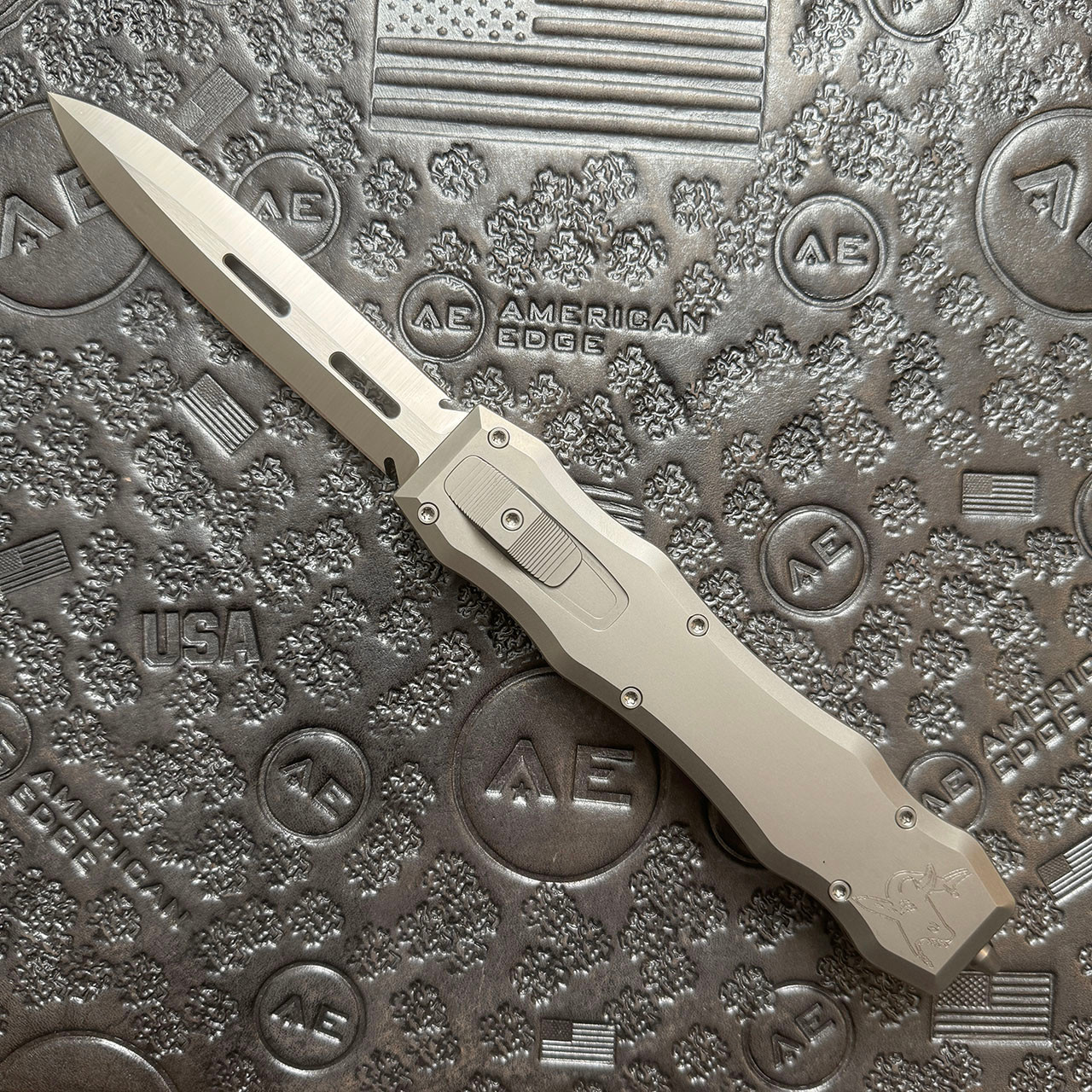 Desert Knife Works Sand Shark D/A OTF Auto Stainless Steel Handle