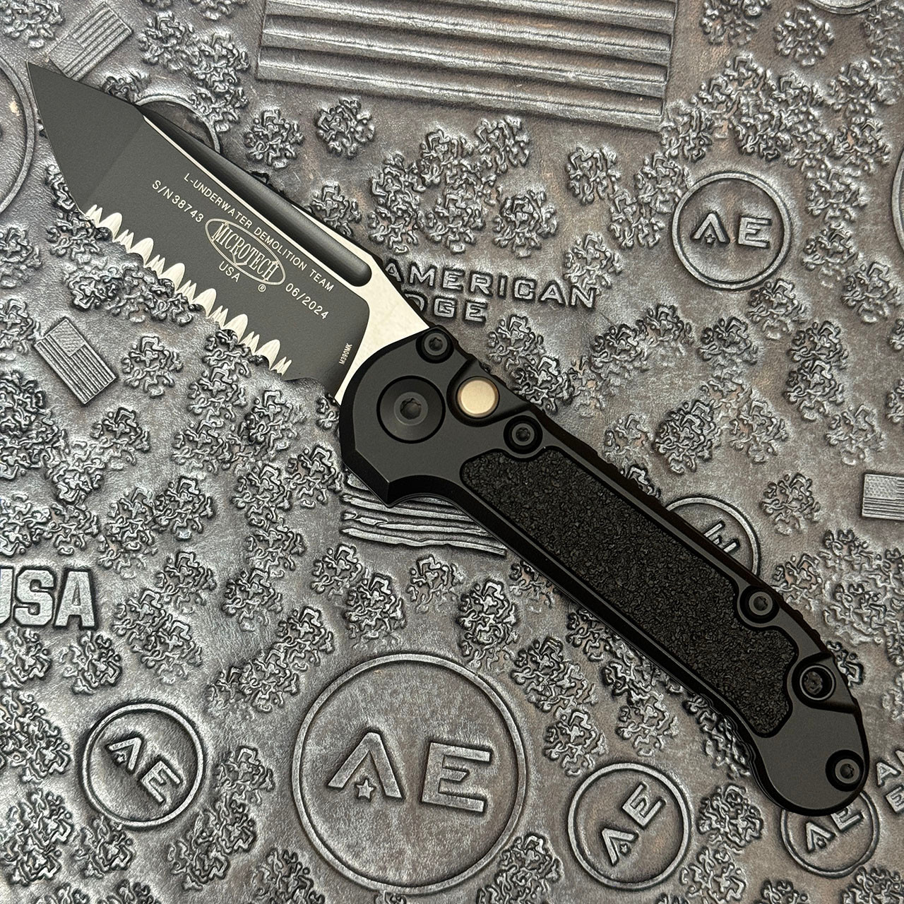 Microtech LUDT T/E Gen III Tactical Full Serrated 1136-3T | American ...