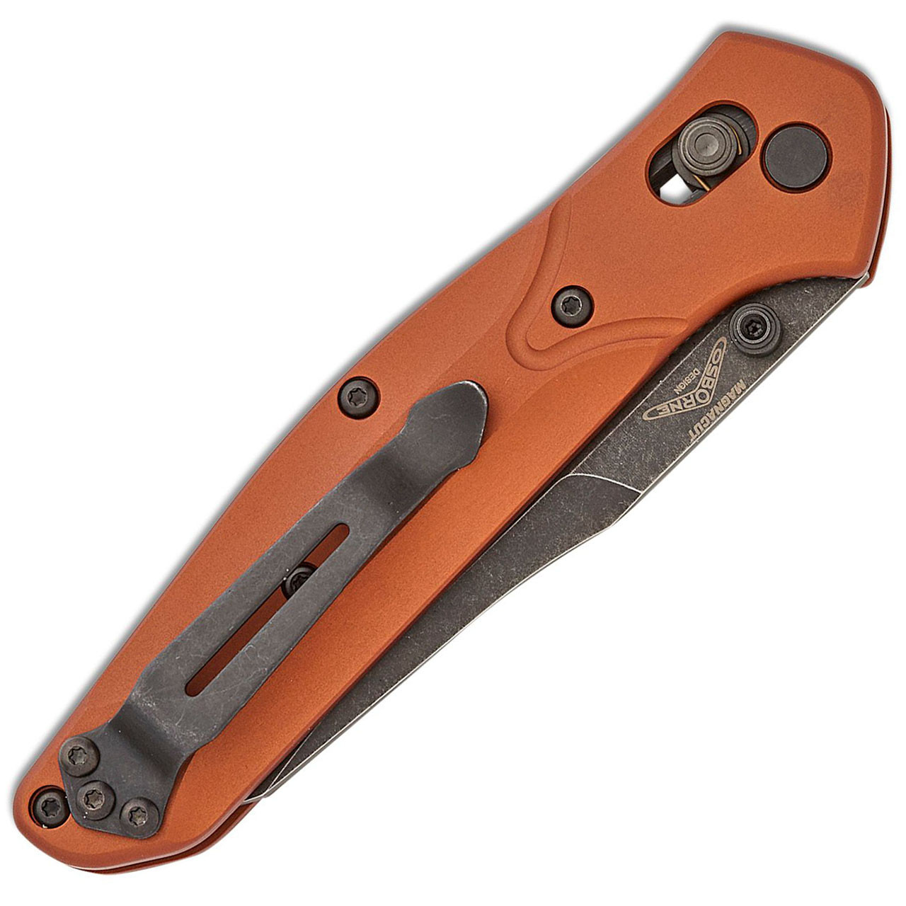 Benchmade Osborne Axis Lock Burnt Copper Aluminum Handles