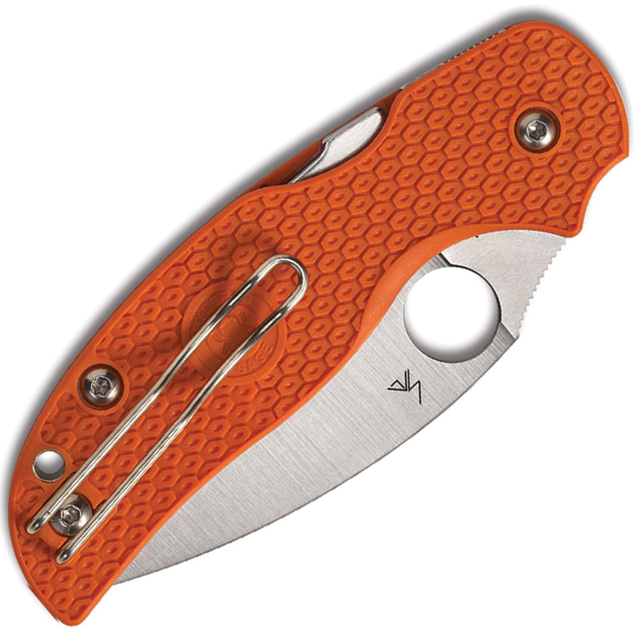 Spyderco Sage 5 Lightweight Compression Lock Burnt Orange FRN