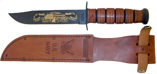 Ka-Bar Original Fighting Knife 60th US NAVY Pearl Harbor