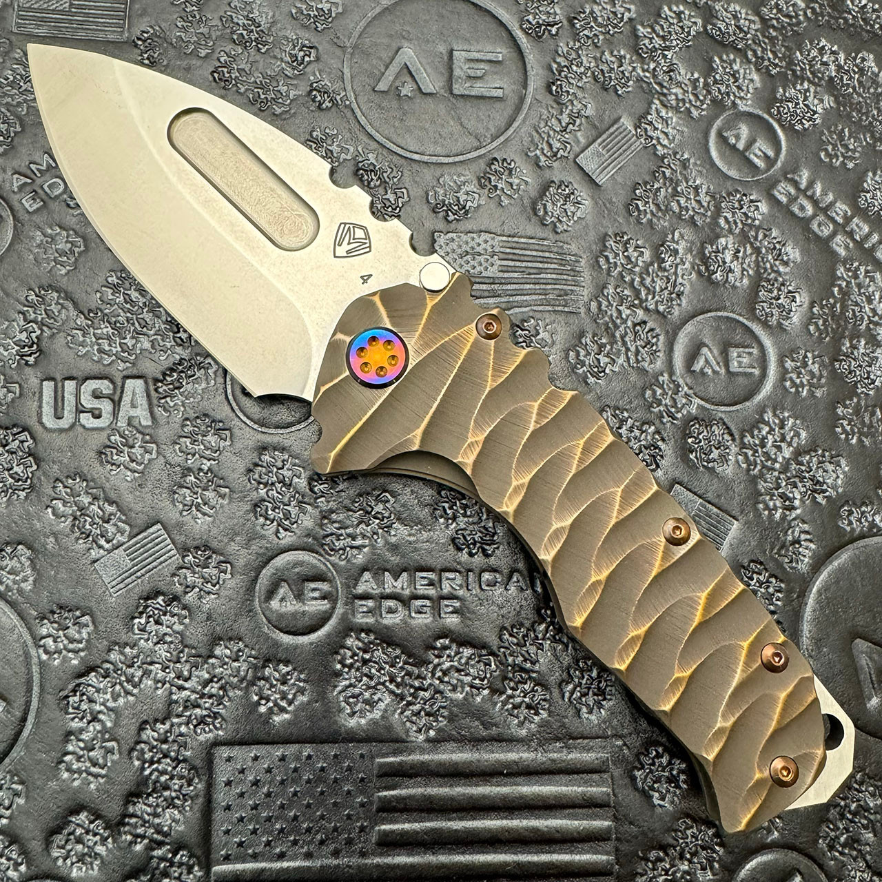 Medford Praetorian T Drop Point Frame Lock Bead Blast/Brushed