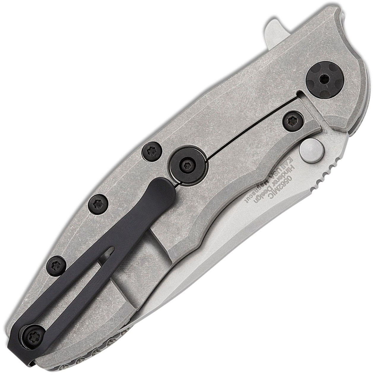 Zero Tolerance 0562MIC Hinderer Slicer Frame Lock Flipper Titanium