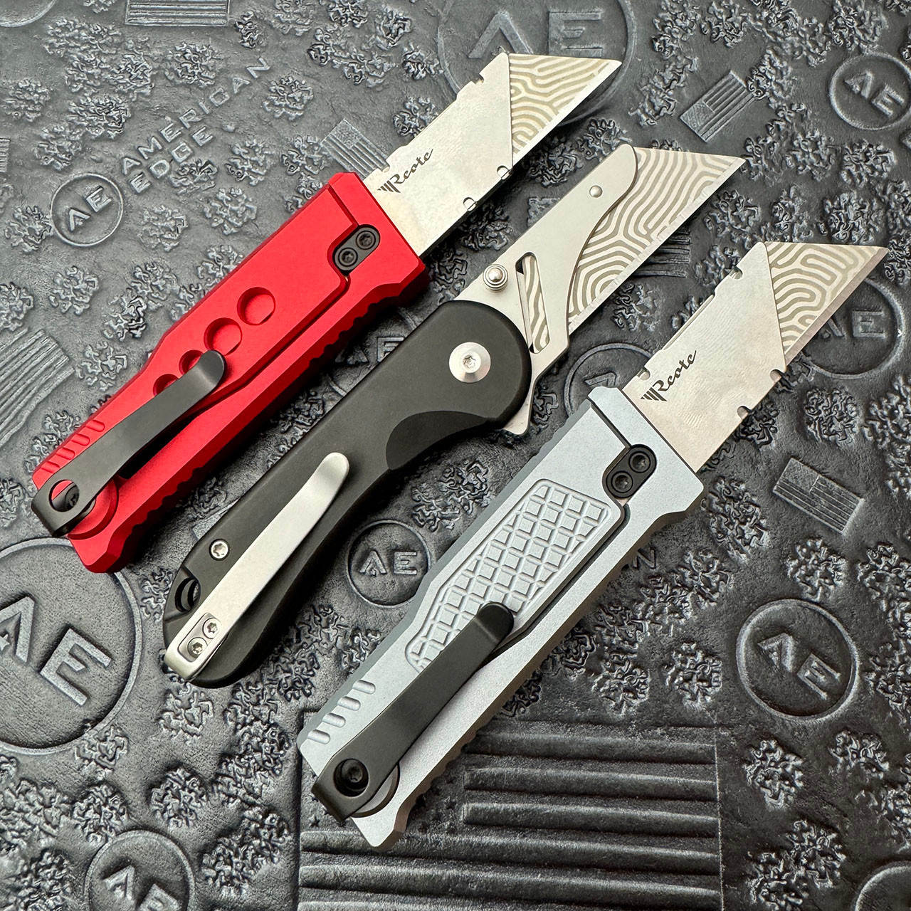 Replacement Utility Razor Blade Lasered Light GVascus American Edge