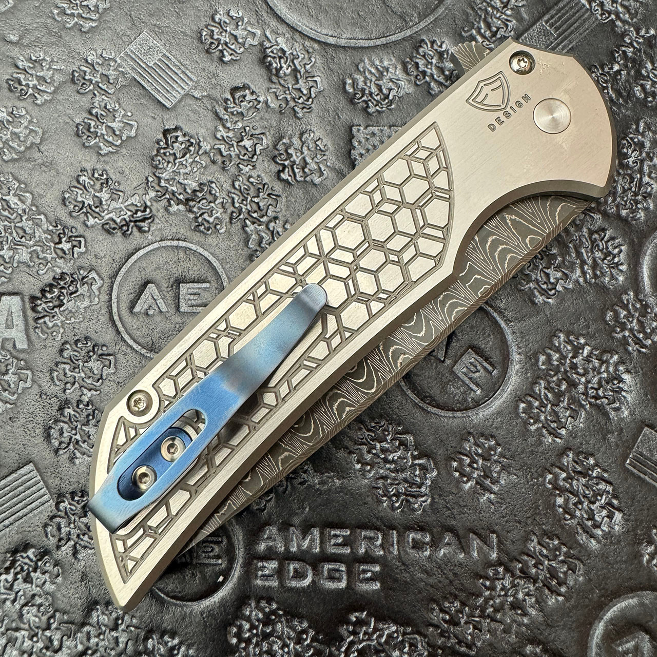 UNCLE MOWAX Futura ブリスター 激レア Pro-Tech Mordax Button Lock Flipper 2024 Custom 003 17-4 Steel Two