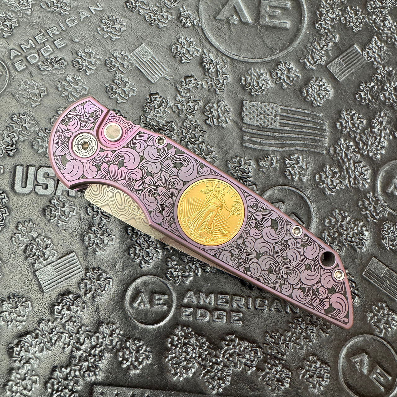 Pro-Tech TR-3 Ultimate Custom Titanium 2024 Lilac Purple Anodized