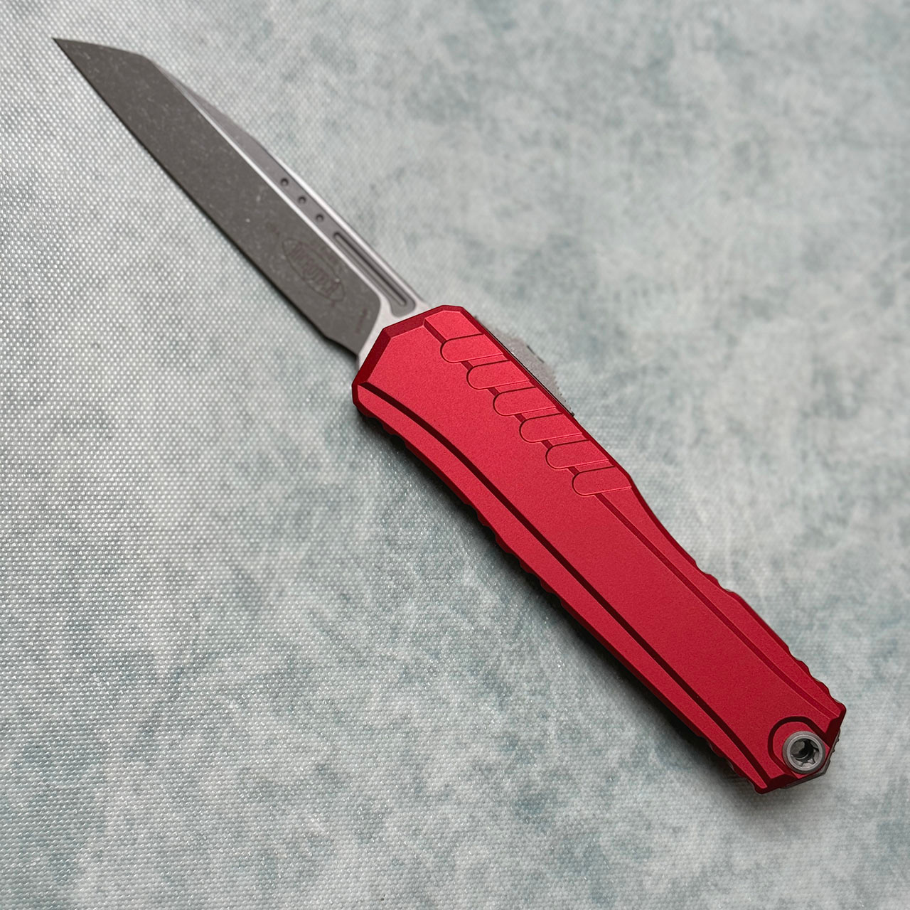 Microtech Cypher II S/E Red Apocalyptic Standard 1241-10APRD