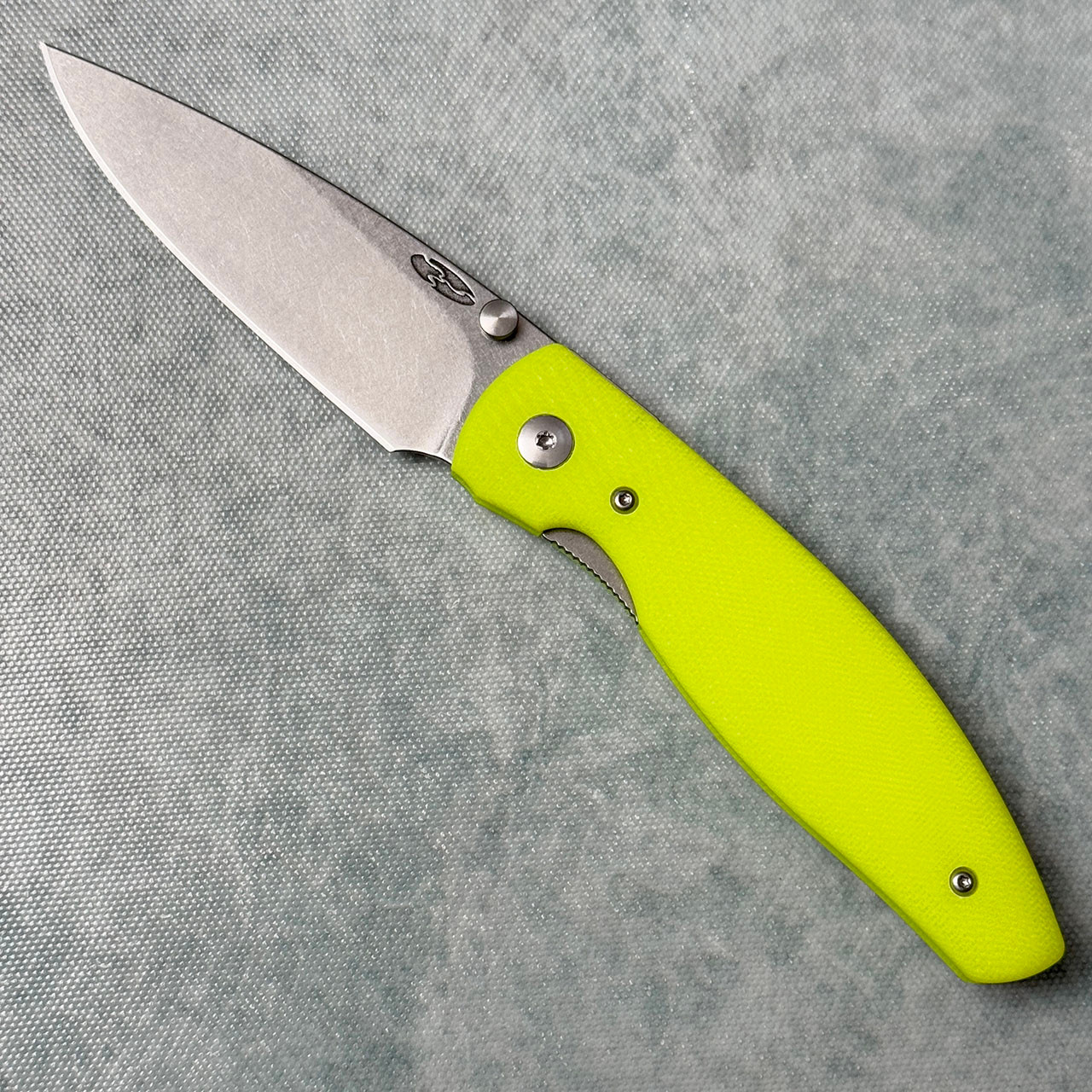 Three Rivers Manufacturing TRM Atom Liner Lock 3D Lizard Skin
