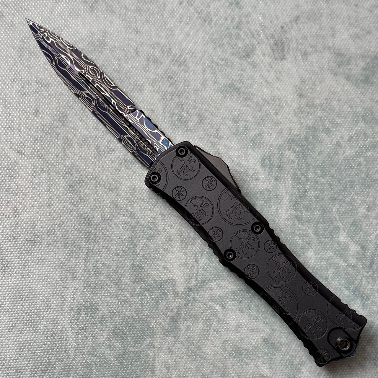 ヘレナモルフォ 136mm Microtech Marfione Select Hera II Mini Bayonet Claw Burst Deep