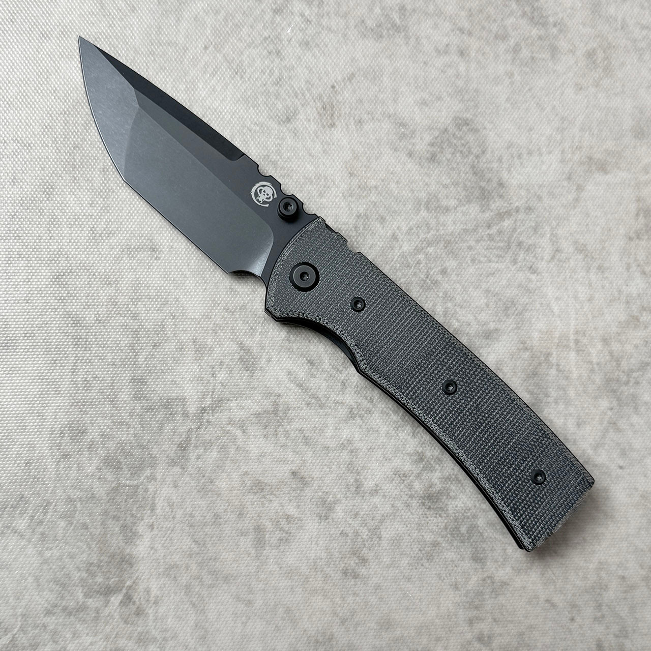 Chaves Knives Blue Label Redencion 229 Liner Lock Black Micarta