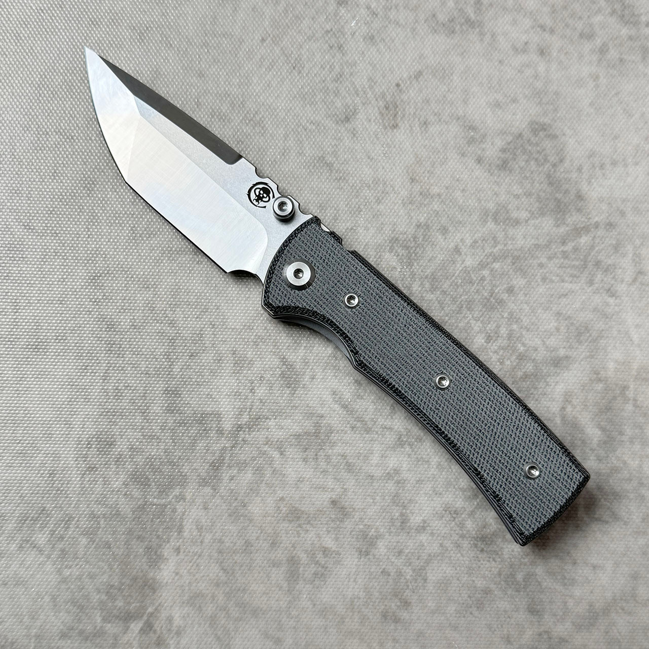 Chaves Knives Blue Label Redencion Street Liner Lock Black Micarta